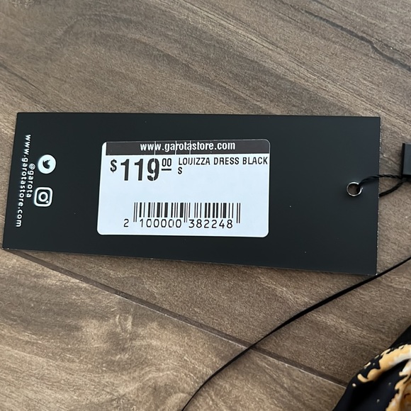 Garota leopard halter neck cut out maxi dress. Size S/M. NEW with tags - Picture 3 of 3